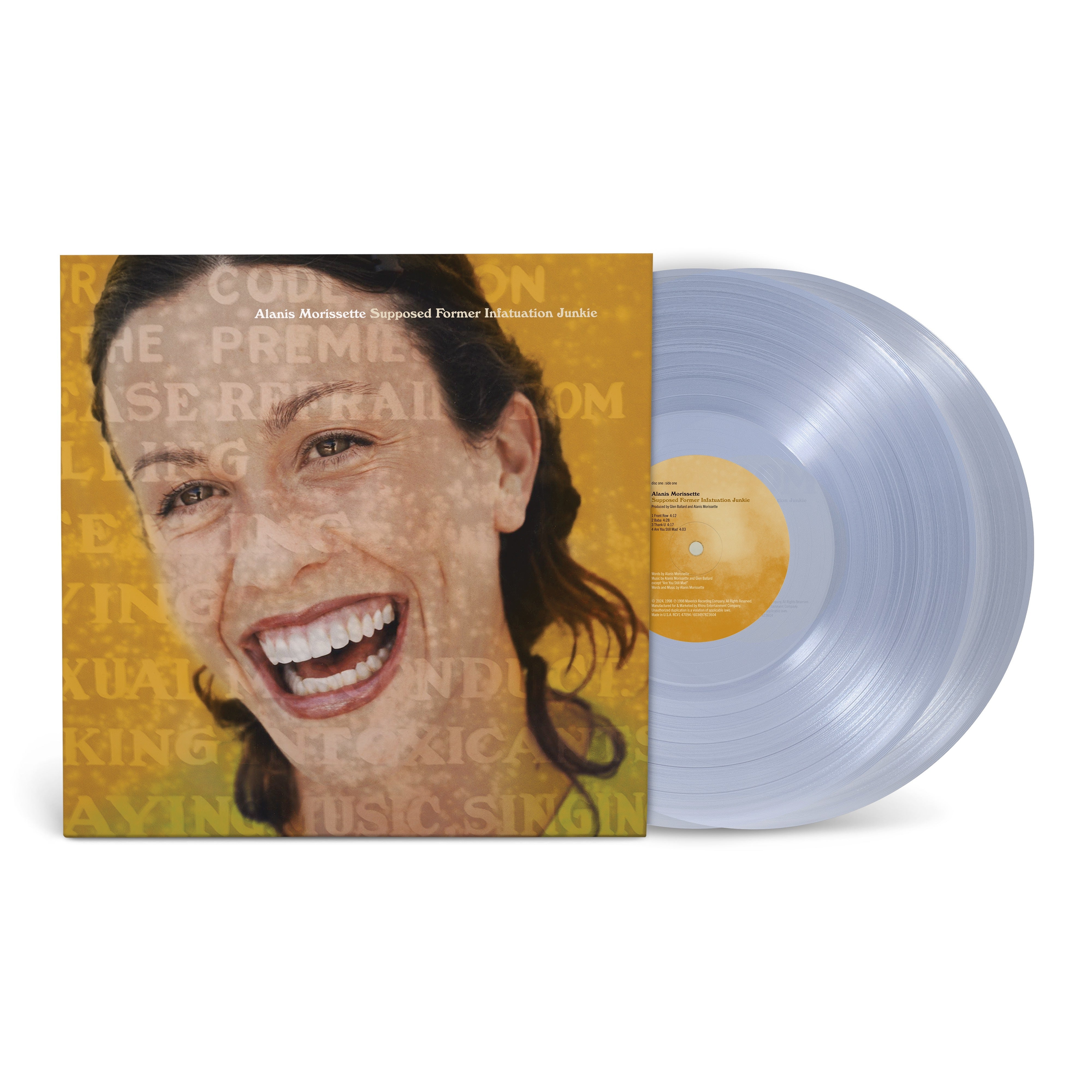 Alanis Morissette - Supposed Former Infatuation Junkie [Brick & Mortar Exclusive Clear Vinyl]]