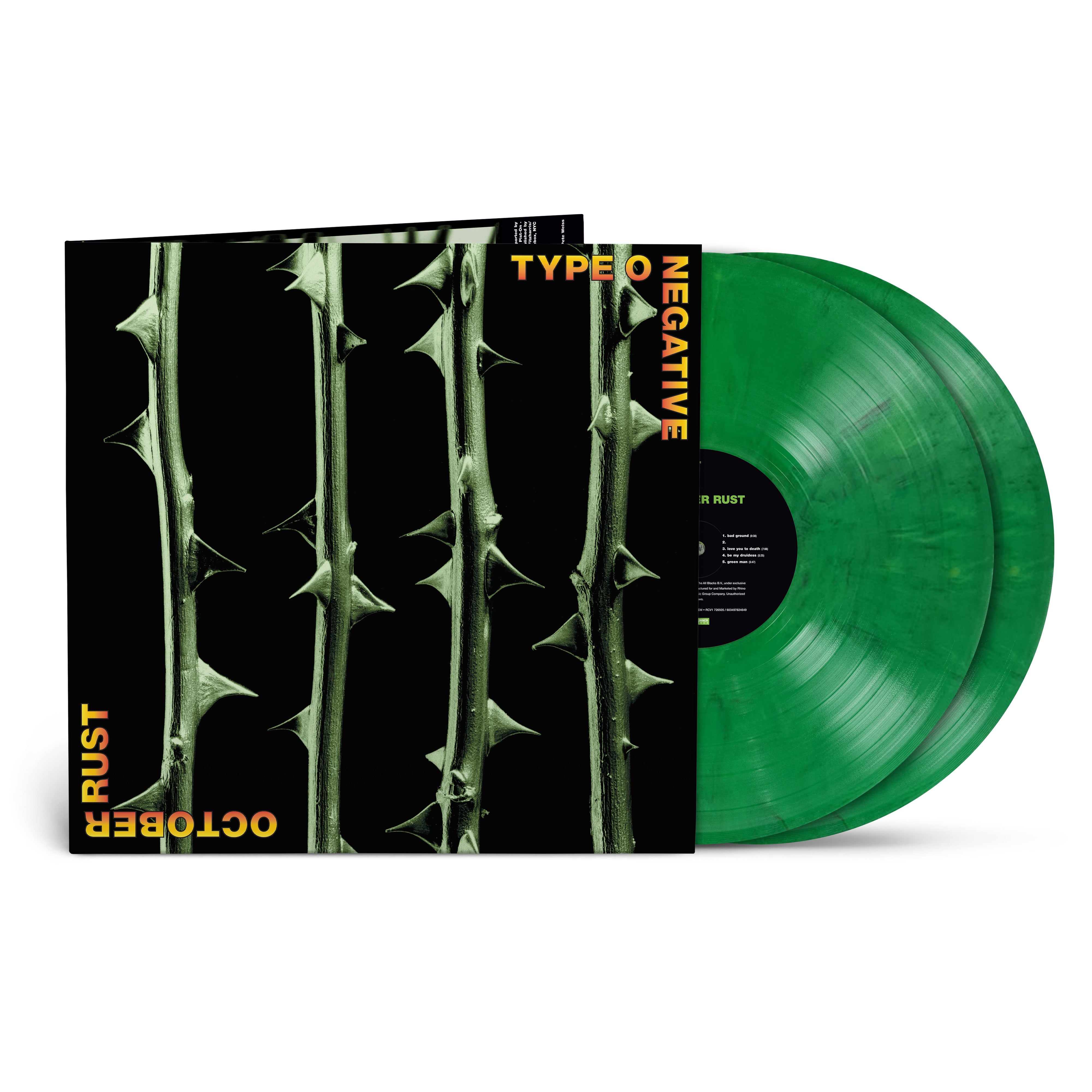 Type O Negative - October Rust [2-lp Green/Black Marble Vinyl] [ROCKtober 2024]
