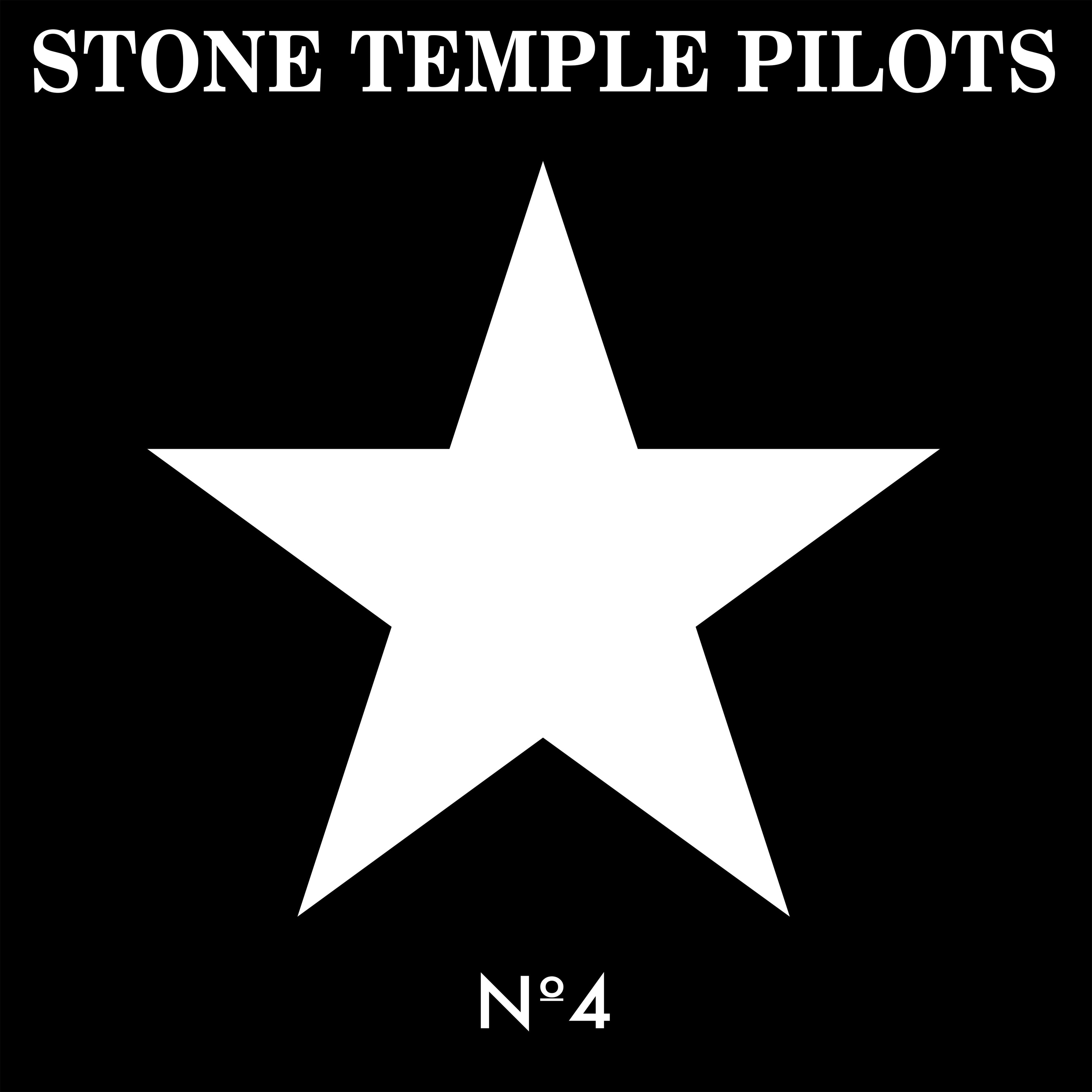 Stone Temple Pilots - No. 4 [Black/White Splatter Vinyl