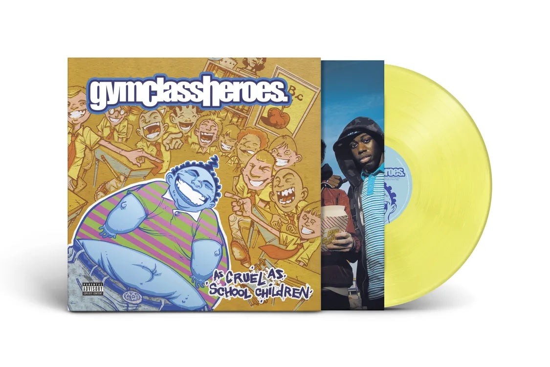 [DAMAGED] Gym Class heroes - As Cruel As School Children [Brick & Mortar Exclusive Lemonade Colored Vinyl]