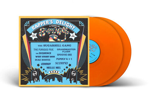 [DAMAGED] Various - Rappers Delight: A Taste Of Sugar Hill Records (1979-1986) [Iced Orange Vinyl]