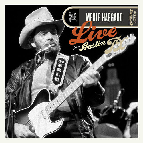 [DAMAGED] Merle Haggard - Live From Austin, TX '85 [Black & Blue Marbled Vinyl]