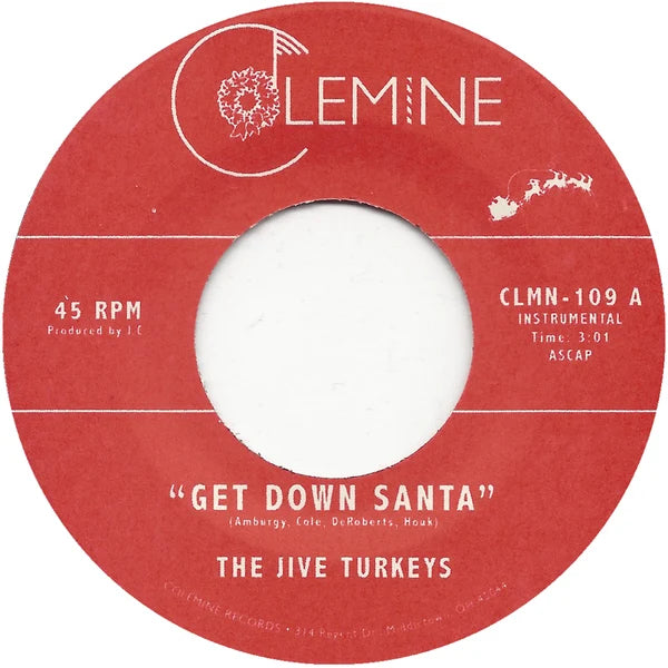 The Jive Turkeys - Get Down Santa [7"]