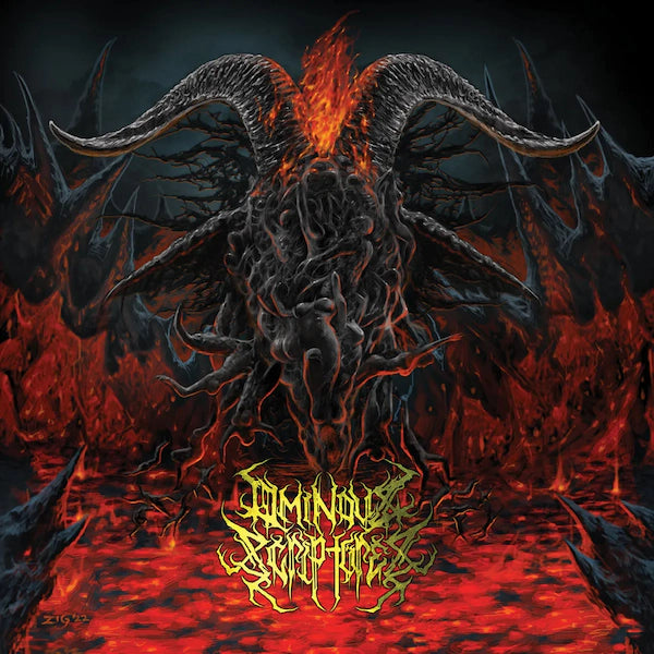 Ominous Scriptures - Rituals Of Mass Self-ignition [Red & Black Splatter]