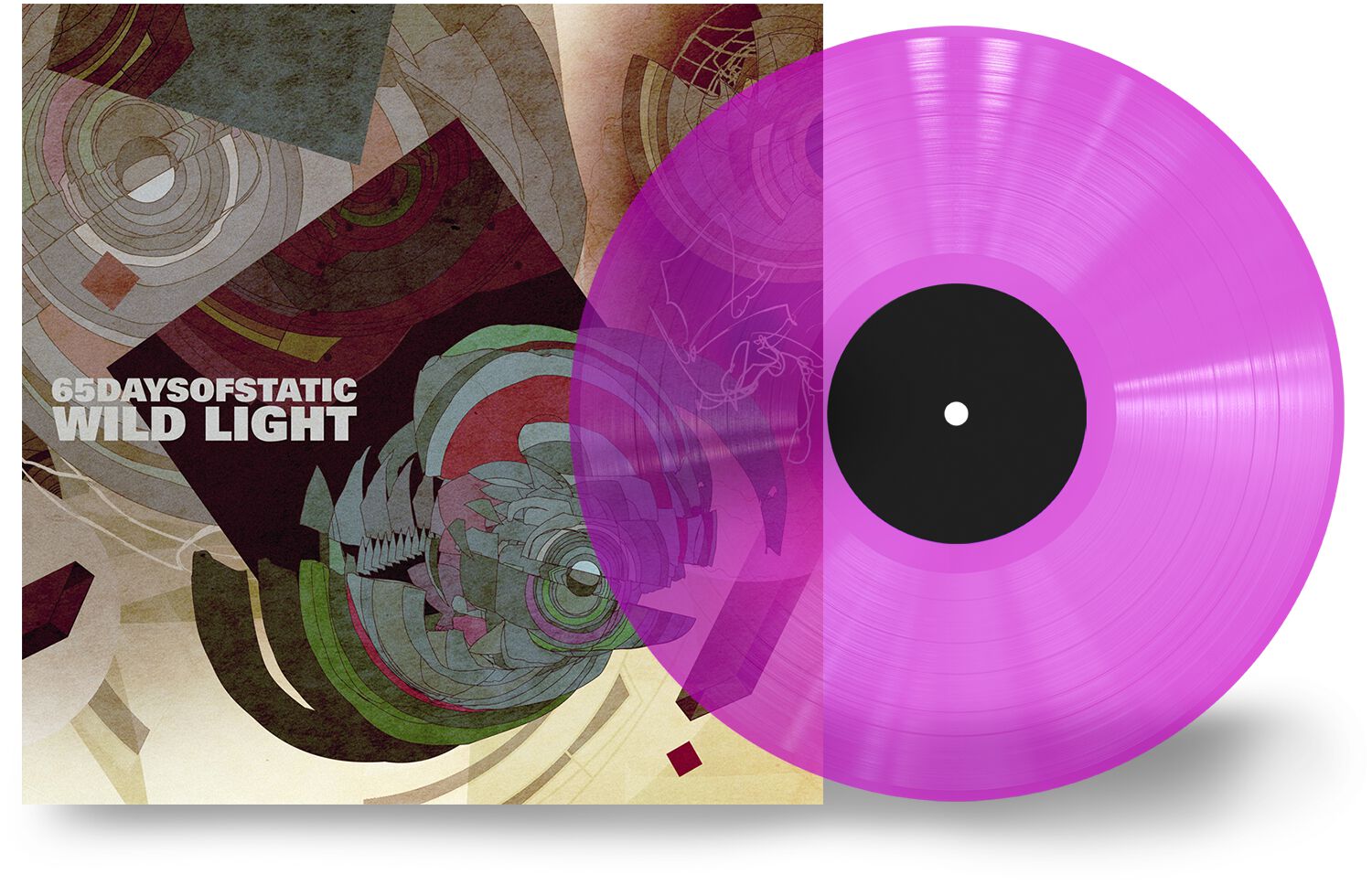 65daysofstatic - Wild Light [Transparent Magenta Vinyl]