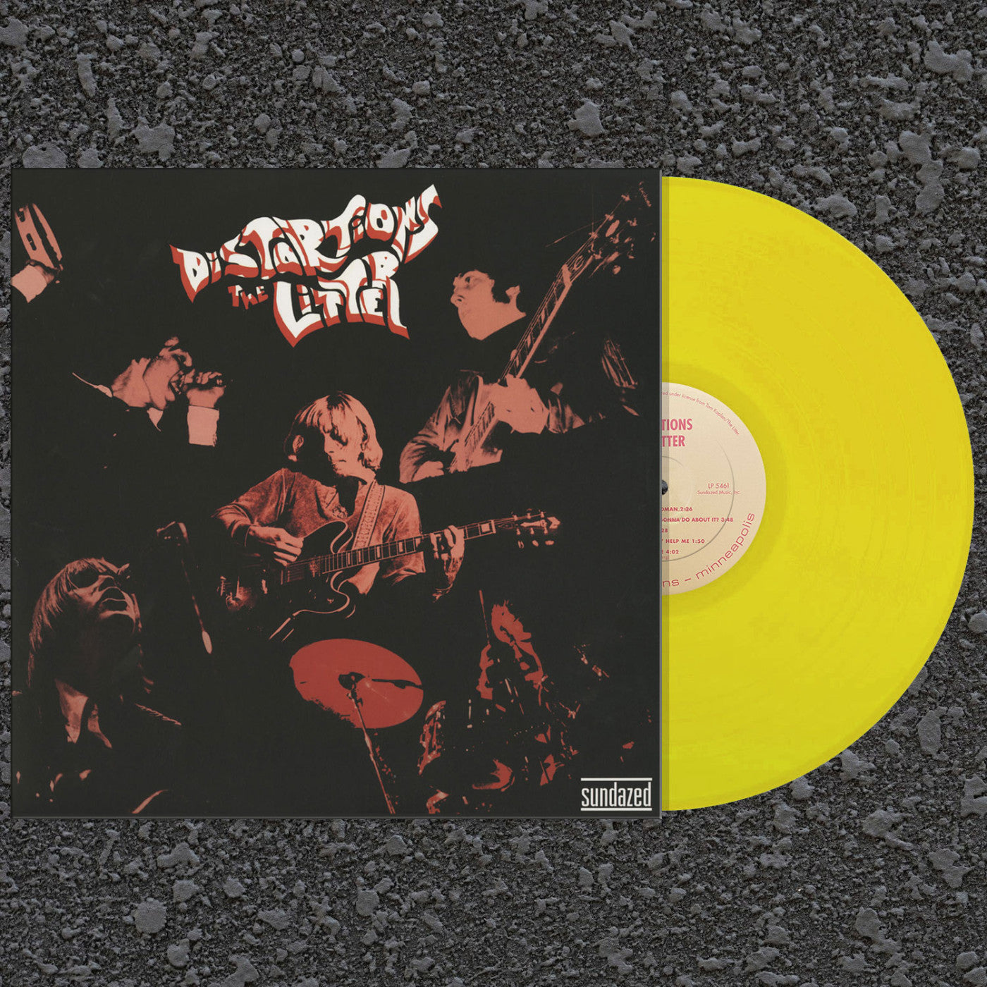 [PRE-ORDER] The Litter - Distortions [Yellow Vinyl] [Release Date: 09/19/2025]