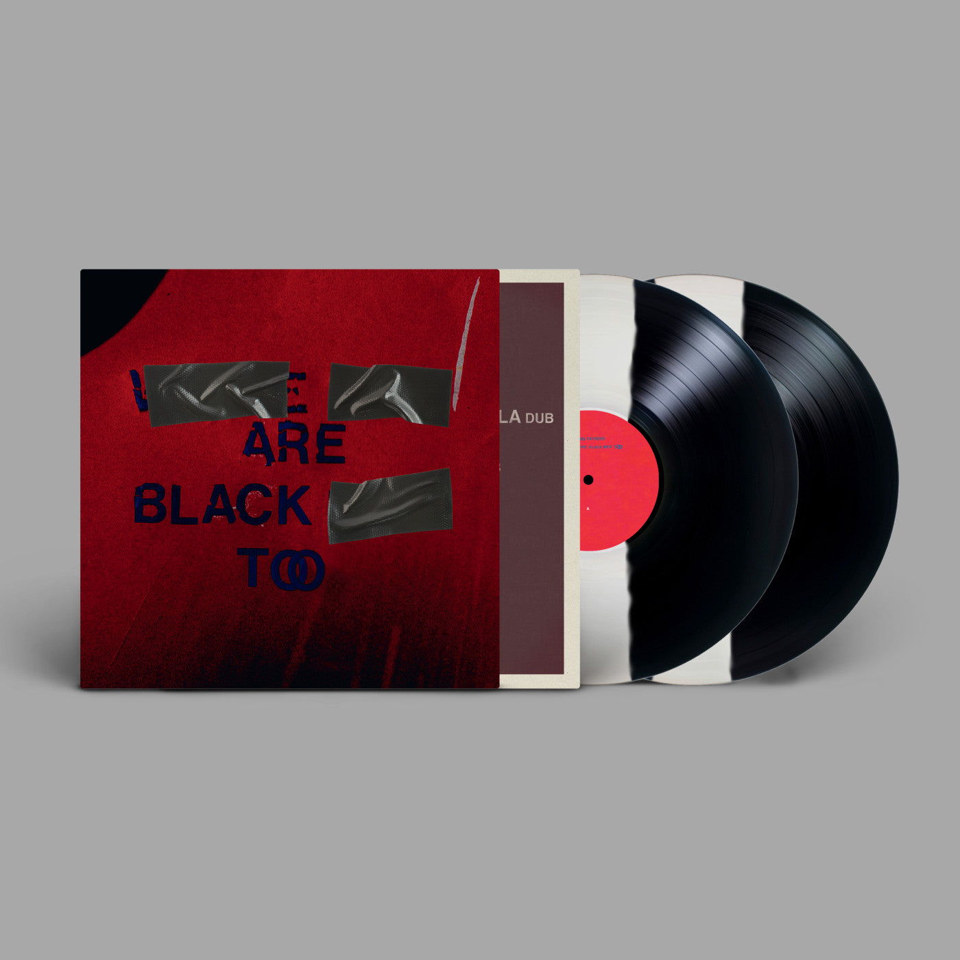 Young Fathers - White Men Are Black Men Too [Indie-Exclusive White & Black Vinyl]