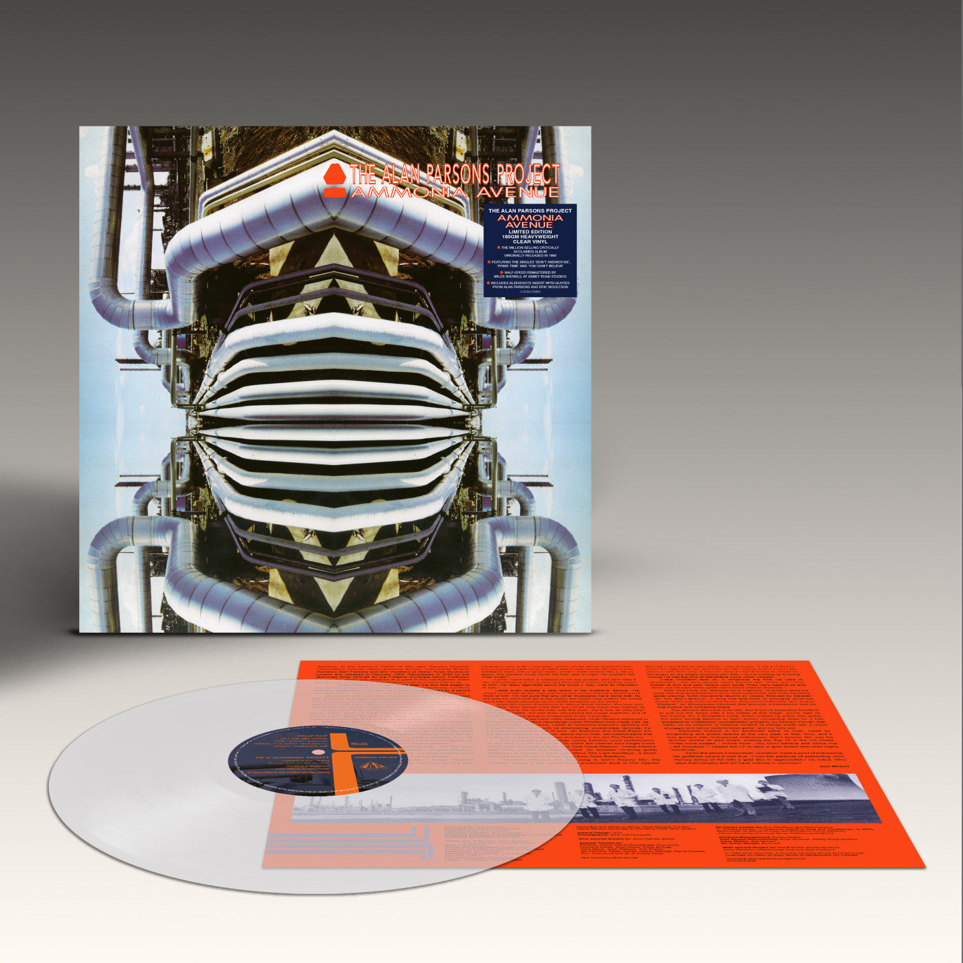 [PRE-ORDER] The Alan Parsons Project - Ammonia Avenue (Abbey Road Remaster) [Clear Vinyl] [Release Date: 03/27/2026]