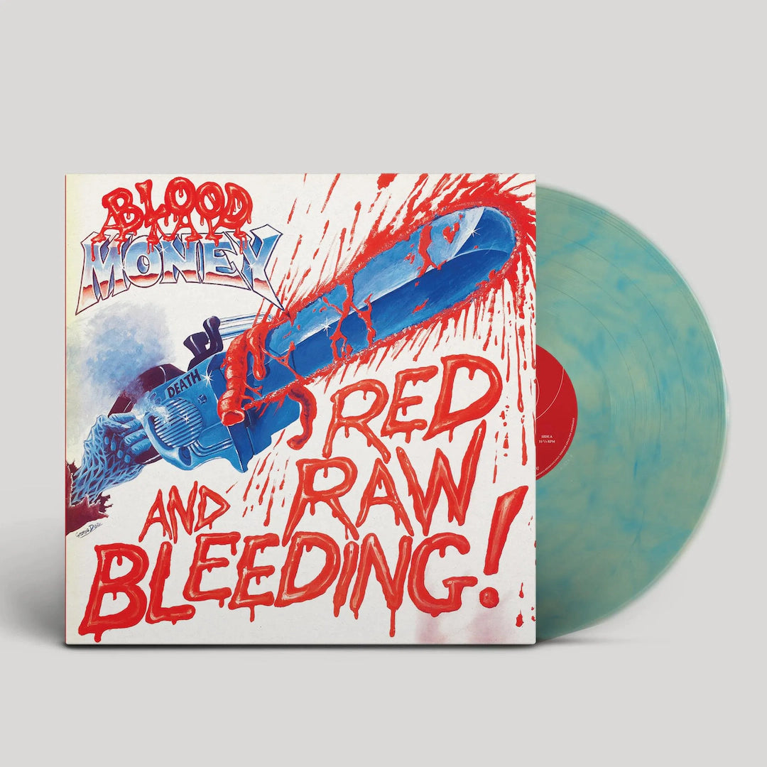 Blood Money - Red Raw And Bleeding! [Turquoise Marble Vinyl]