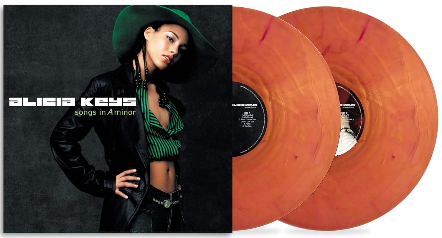 [PRE-ORDER] Alicia Keys - Songs In A Minor (25th Anniversary) [Burnt Orange Marbled Vinyl] [Release Date: 06/26/2026]