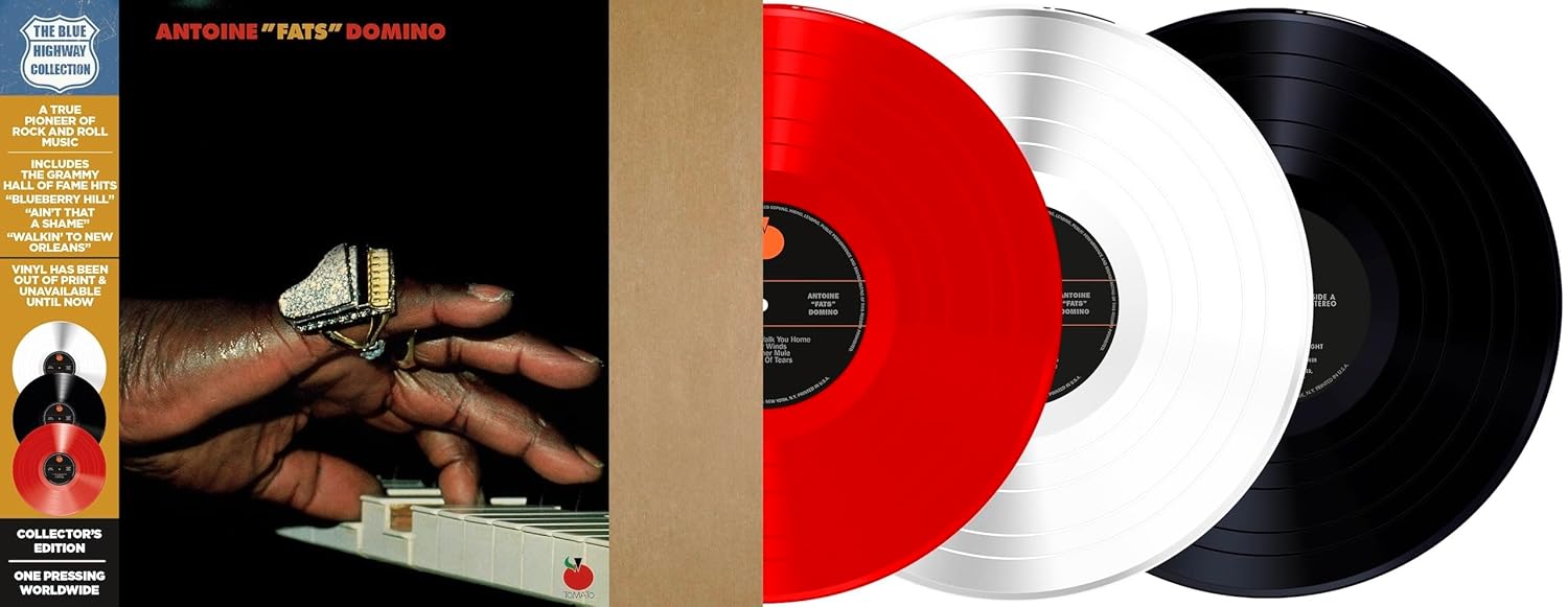 Fats Domino - Antoine Fats Domino [Red / White / Black Vinyl]