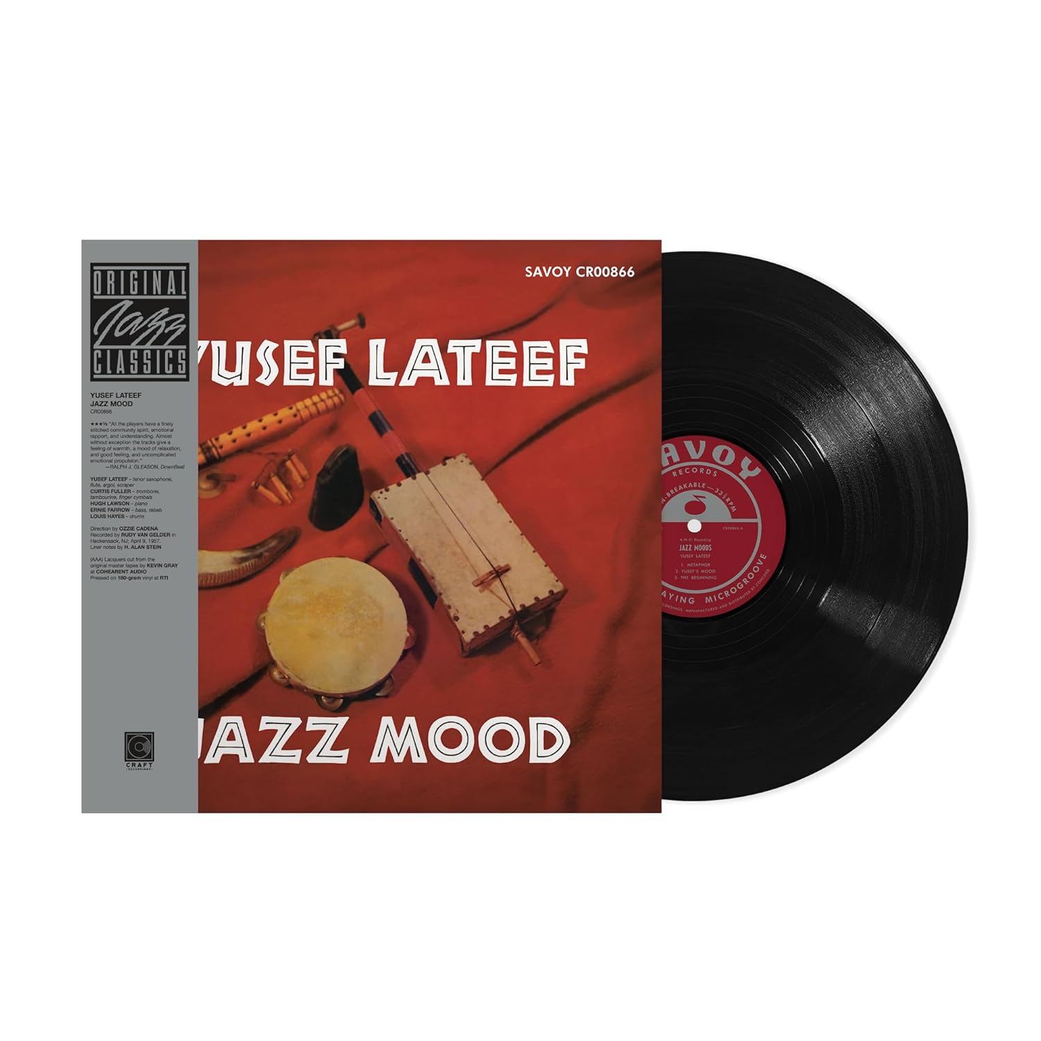 [PRE-ORDER] Yusef Lateef - Jazz Mood [Original Jazz Classics Series] [Release Date: 10/24/2025]