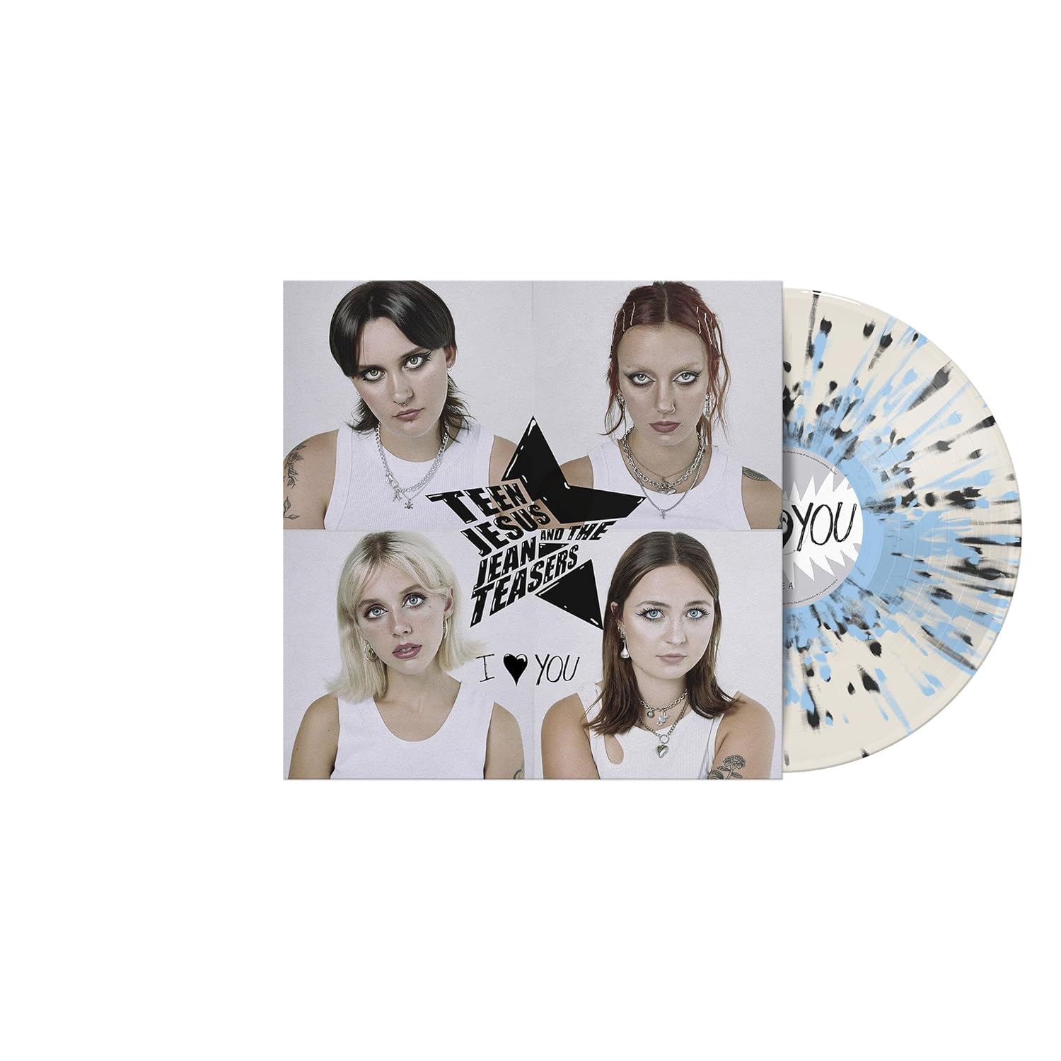 Teen Jesus & The Jean Teasers - I Love You [Clear Vinyl w/ Black Splatter]
