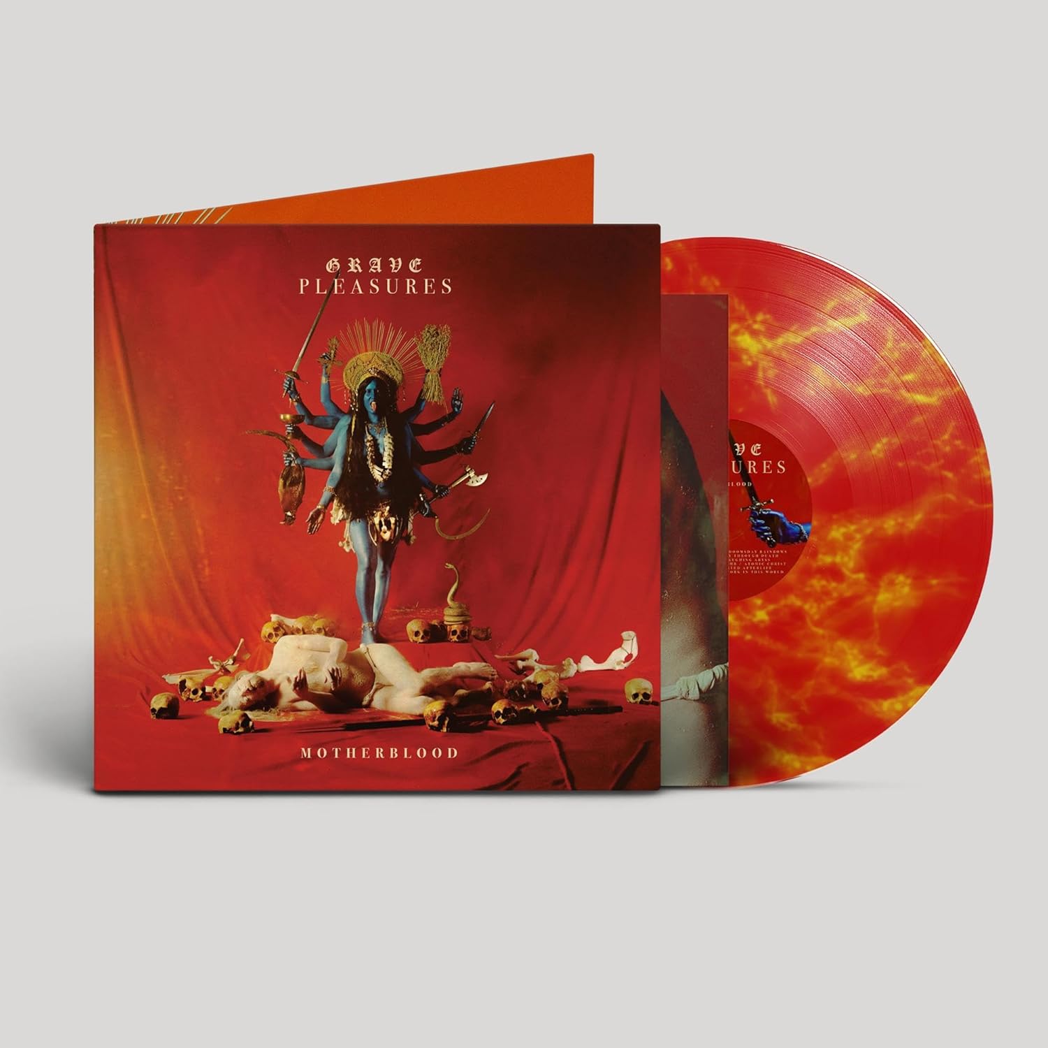 Grave Pleasures - Motherblood [Red & Yellow Vinyl]