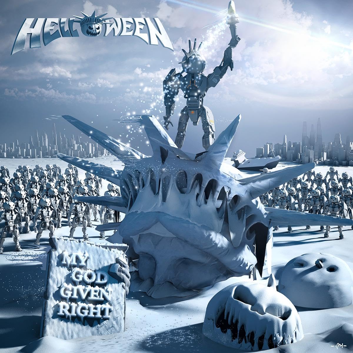 Helloween - My God-given Right [Clear / Black Marbled Vinyl]