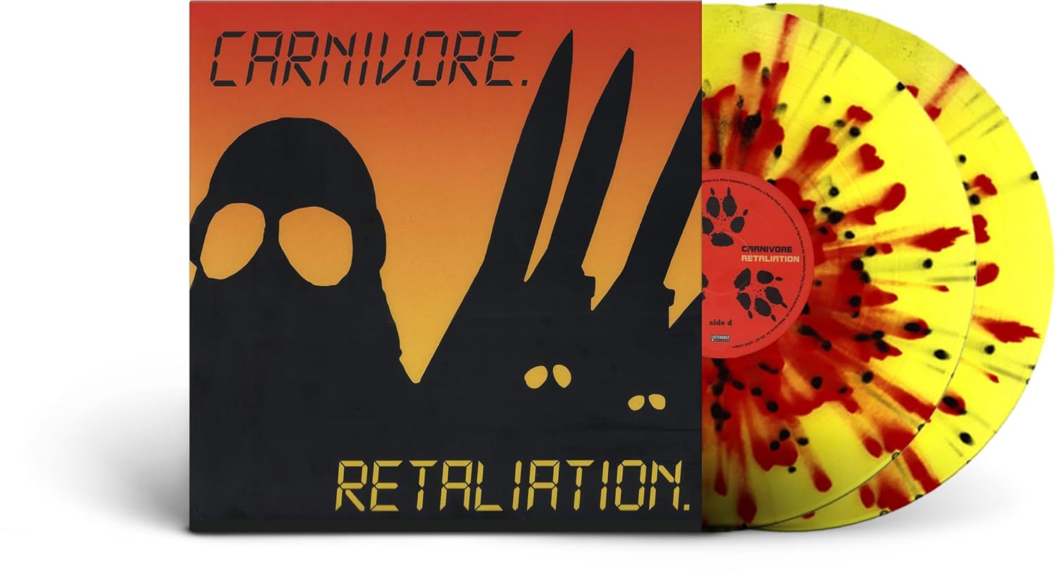 Carnivore - Retaliation [Total Clear w/ Black & White Splatter Vinyl]