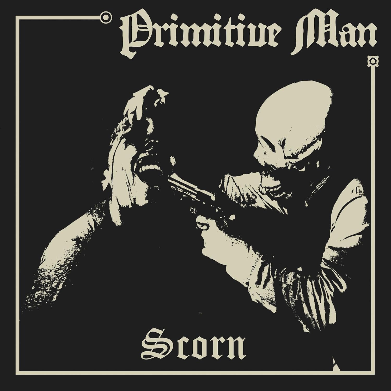 Primitive Man - Scorn [Black & White Splatter Vinyl]