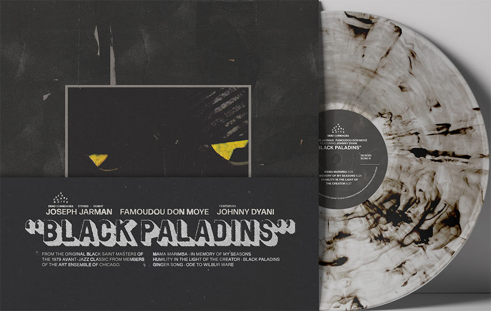 [PRE-ORDER] Joseph Jarman & Famoudou Don Moye - Black Paladins [Indie-Exclusive Smoke Vinyl] [Release Date: 07/10/2026]