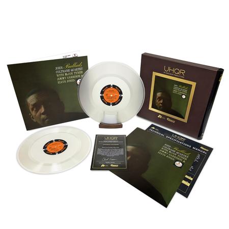 [PRE-ORDER] John Coltrane - Ballads [UHQR 2-lp 45 RPM 200 Gram Clarity Vinyl] [Release Date: 03/29/2024]