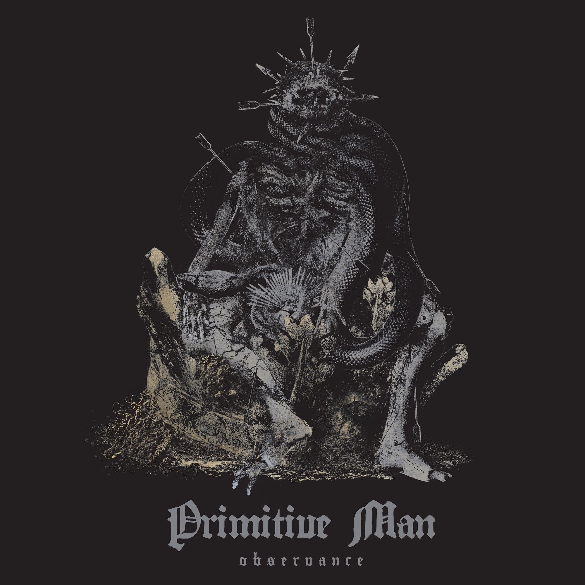 [PRE-ORDER] Primitive Man - Observance [Indie-Exclusive Gold & Black Galaxy Vinyl] [Release Date: 10/31/2025]