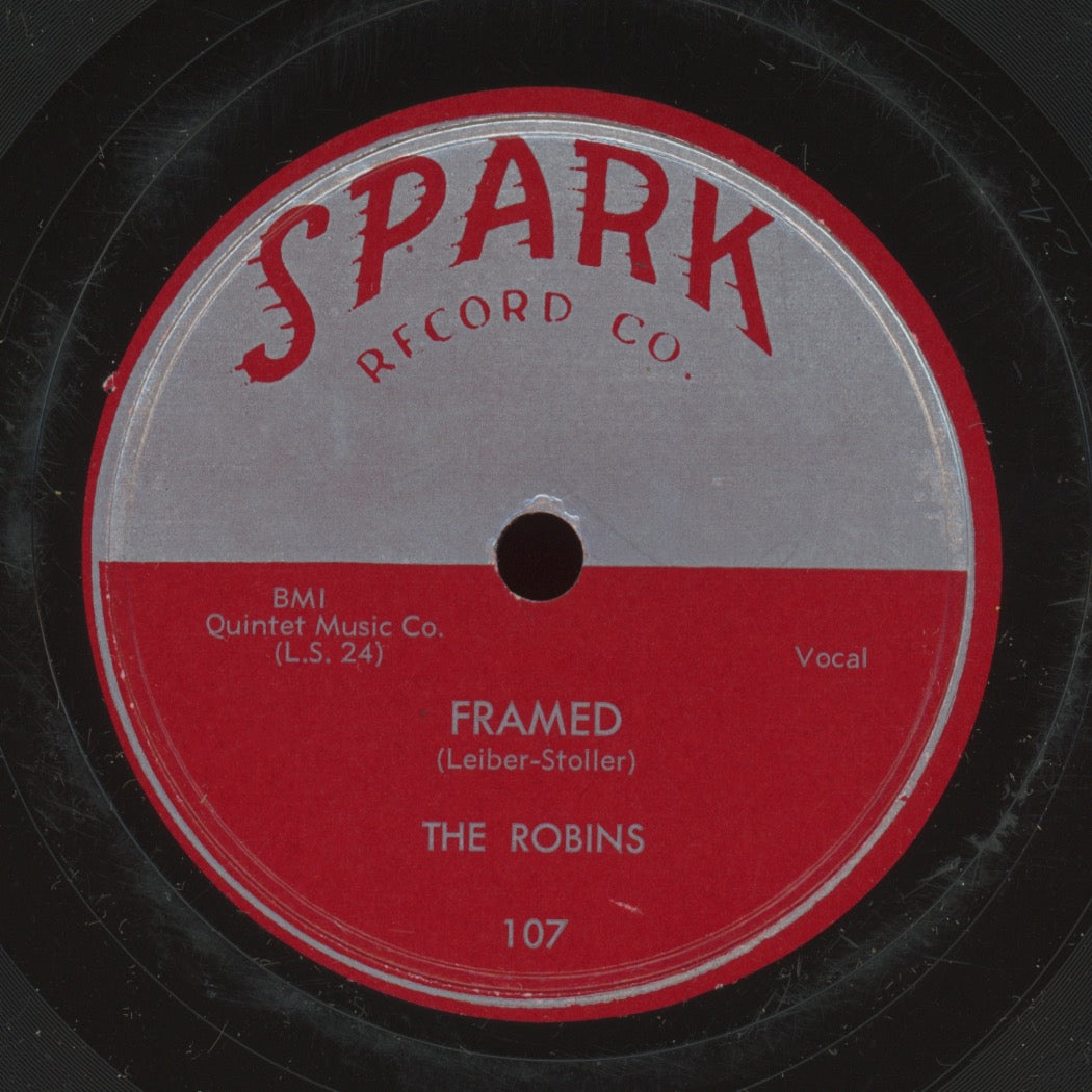 Doo Wop 78 - The Robins - Framed / Loop De Loop Mambo on Spark