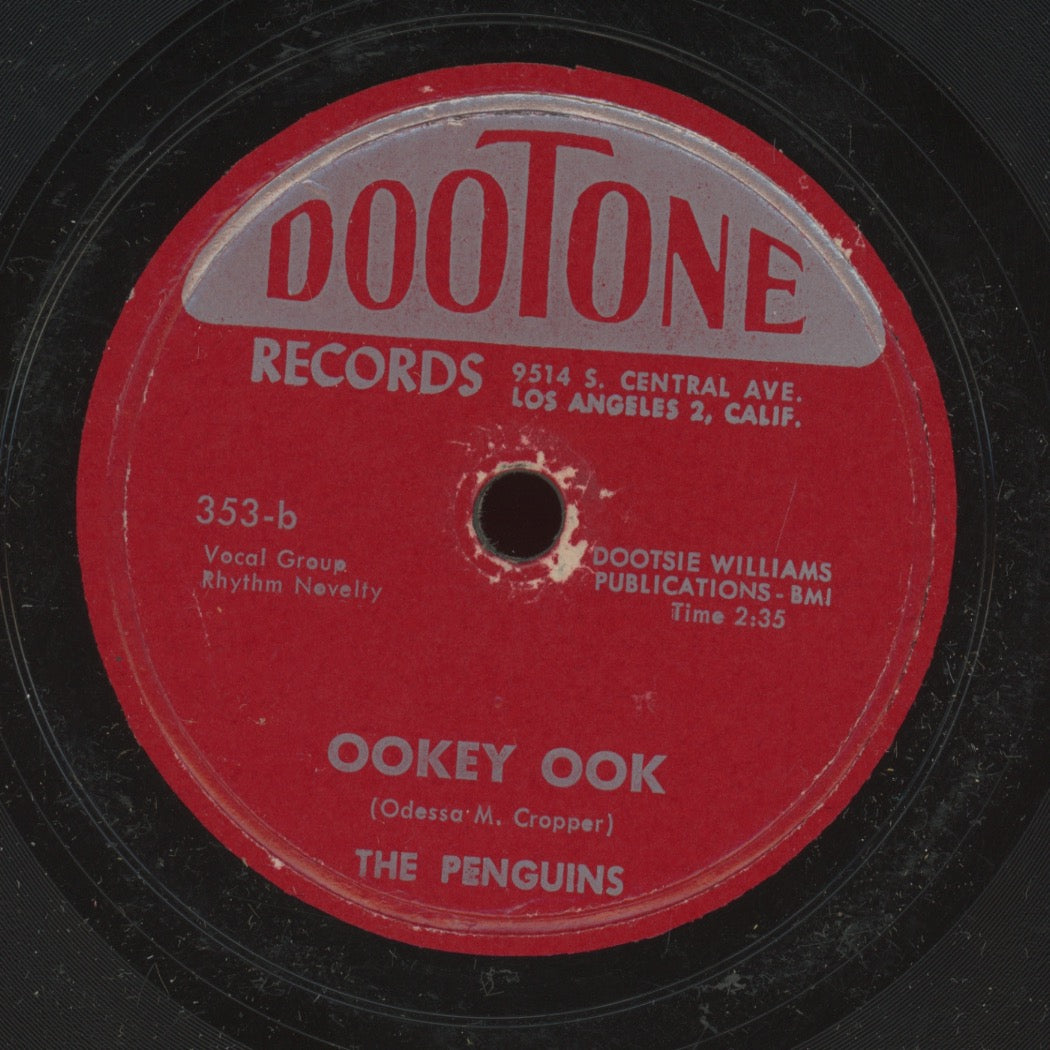 Doo Wop 78 - The Penguins - Love Will Make Your Mind Go Wild / Ookey Ook on DooTone