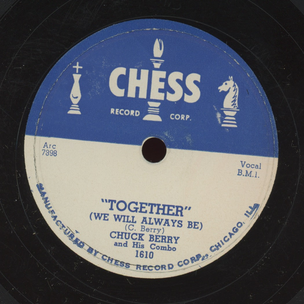 Rock & Roll 78 - Chuck Berry & His Combo - Thirty Days (To Come Back Home) / Together (We Will Always Be) on Chess