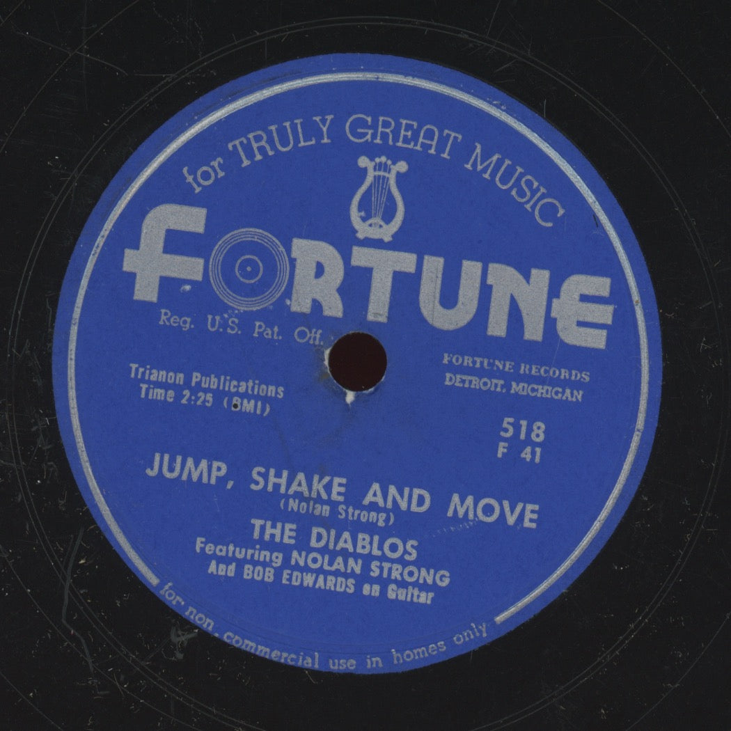 Doo Wop 78 - The Diablos - The Way You Dog Me Around / Jump, Shake And Move on Fortune
