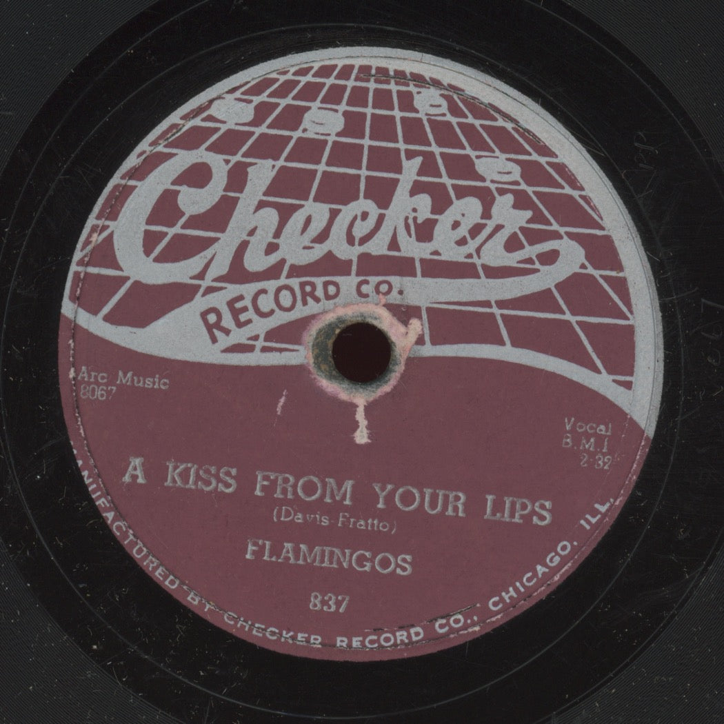 Doo Wop 78 - The Flamingos - A Kiss From Your Lips / Get With It on Checker