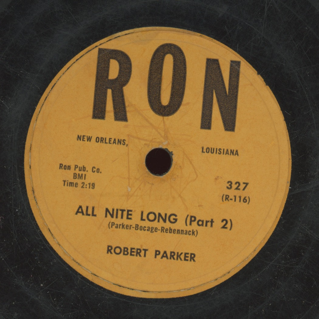 R&B 78 - Robert Parker - All Nite Long on Ron - Rare New Orleans 1960 78