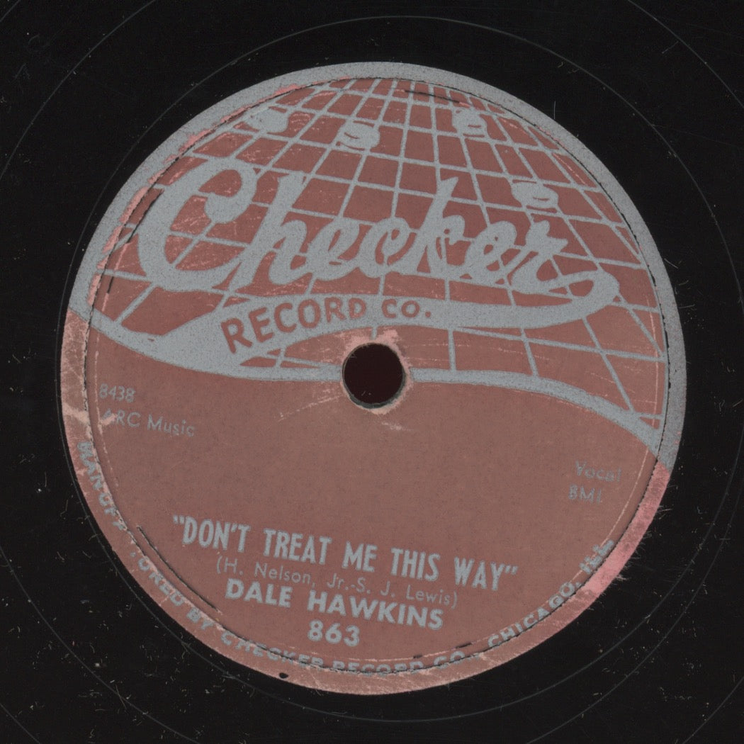 Rockabilly 78 - Dale Hawkins - Susie-Q / Don't Treat Me This Way on Checker