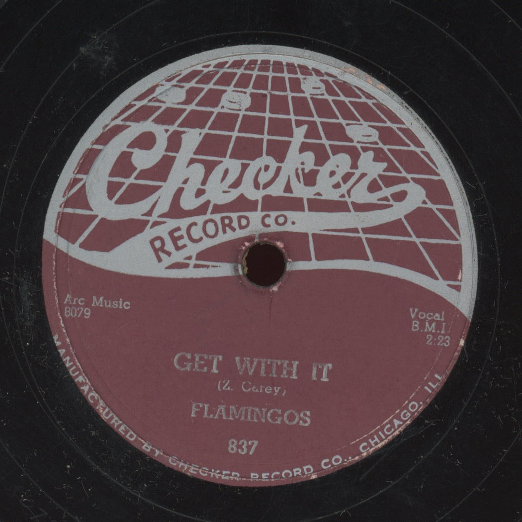 Doo Wop 78 - The Flamingos - A Kiss From Your Lips / Get With It on Checker