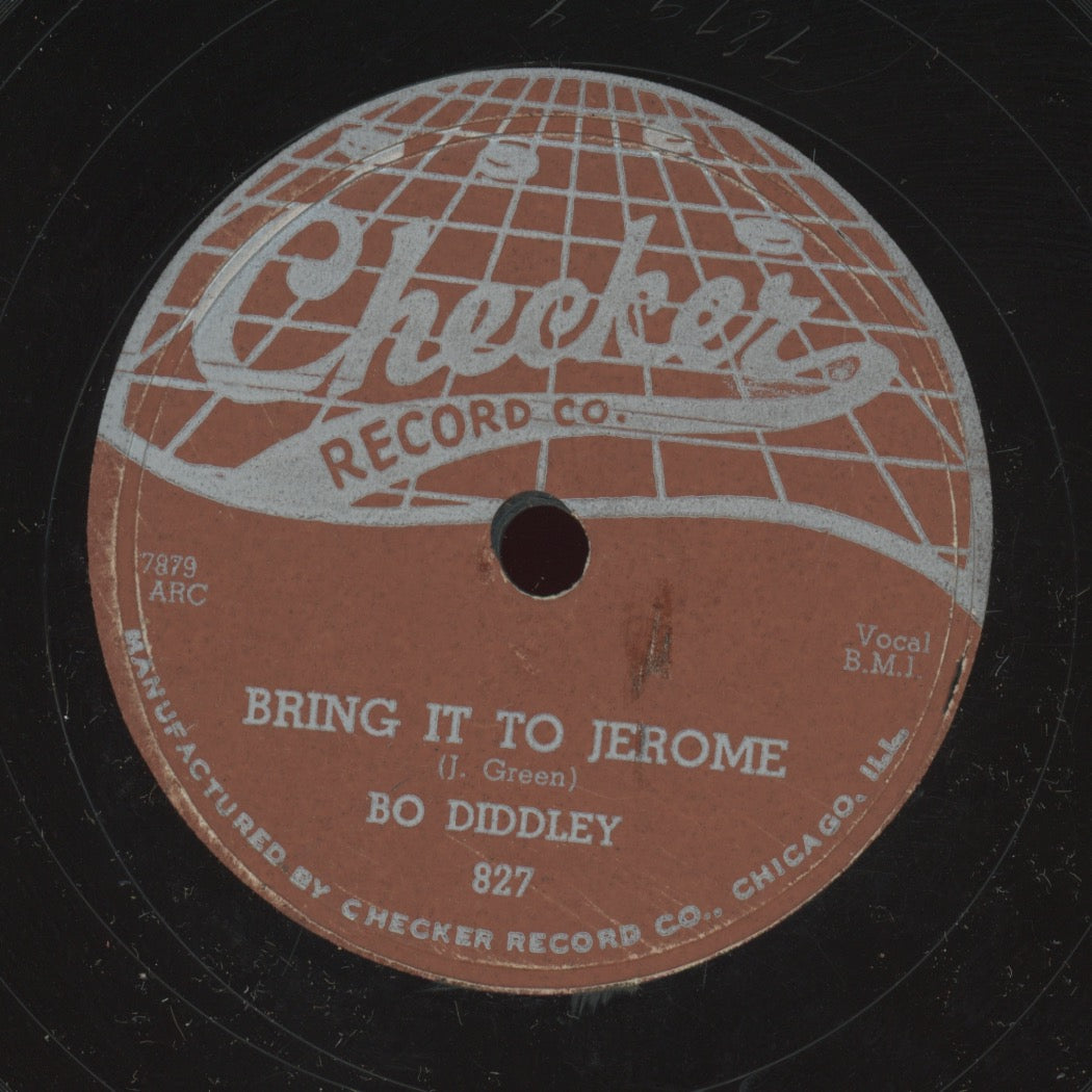 R&B / Blues 78 - Bo Diddley - Pretty Thing / Bring It To Jerome on Checker