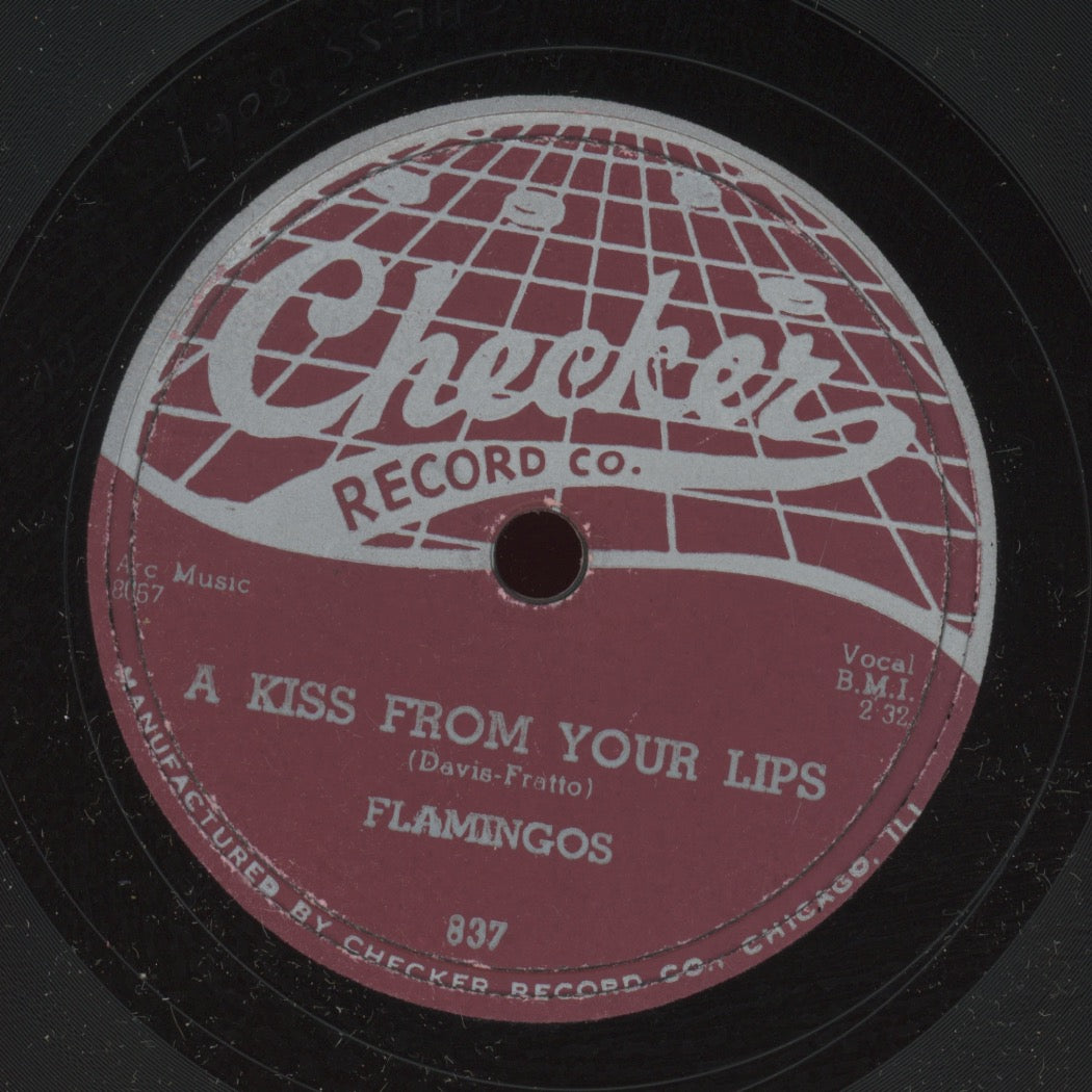 Doo Wop 78 - The Flamingos - A Kiss From Your Lips / Get With It on Checker
