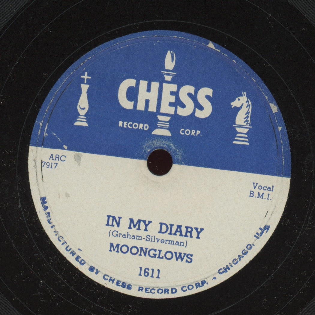 Doo Wop 78 - The Moonglows - In My Diary / Lover, Love Me on Chess