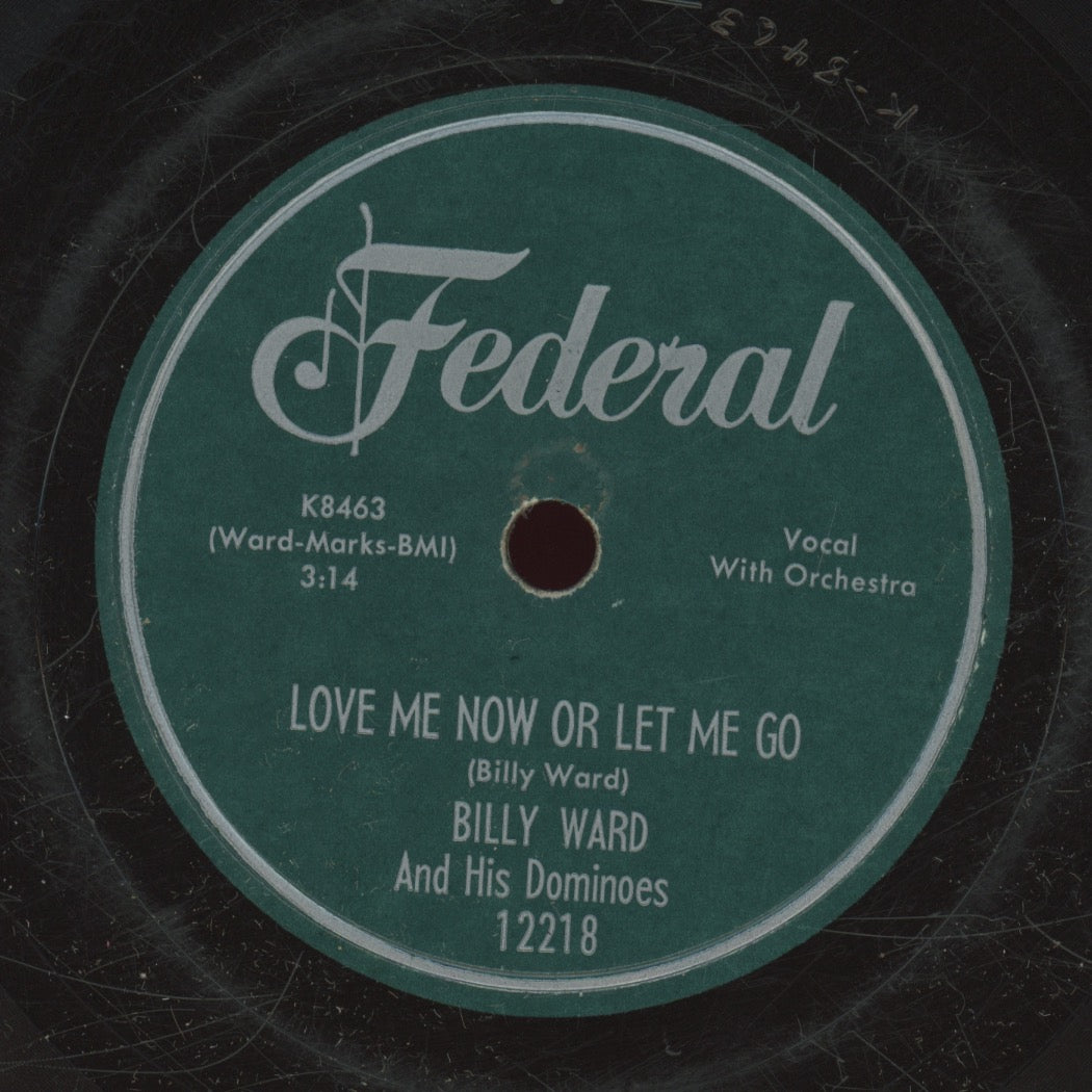 Doo Wop 78 - Billy Ward And His Dominoes - Cave Man / Love Me Now Or Let Me Go on Federal