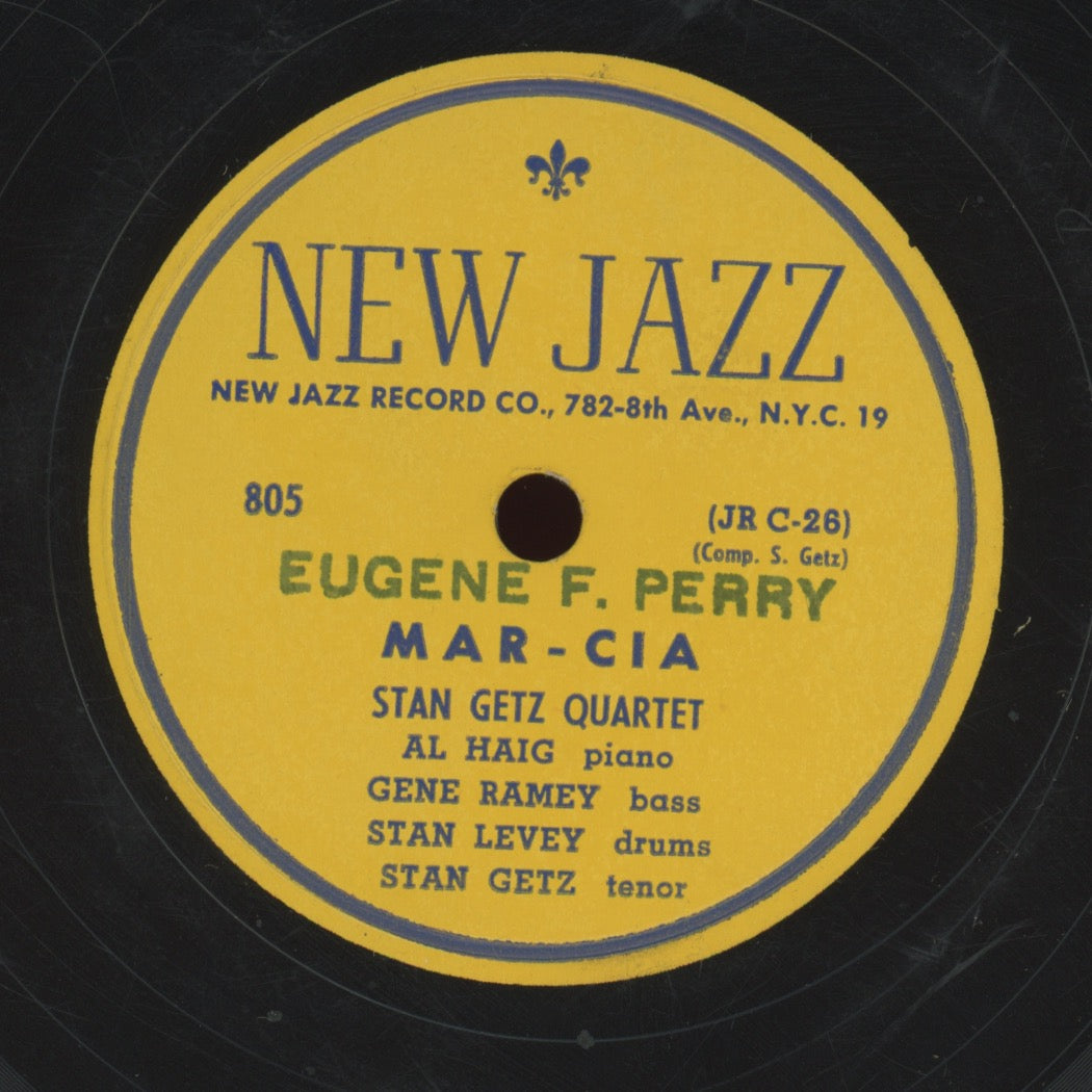 Jazz 78 - Stan Getz Quartet - Long Island Sound / Mar-Cia on New Jazz