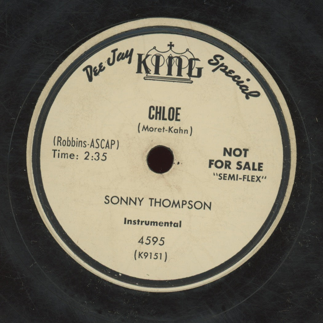 Blues 78 - Sonny Thompson / Lula Reed - Chloe / Last Night on King PROMO