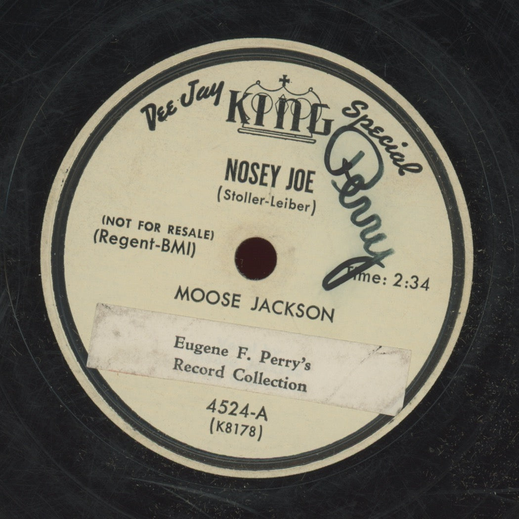 R&B 78 - Bull Moose Jackson - Nosey Joe / Sad on King PROMO