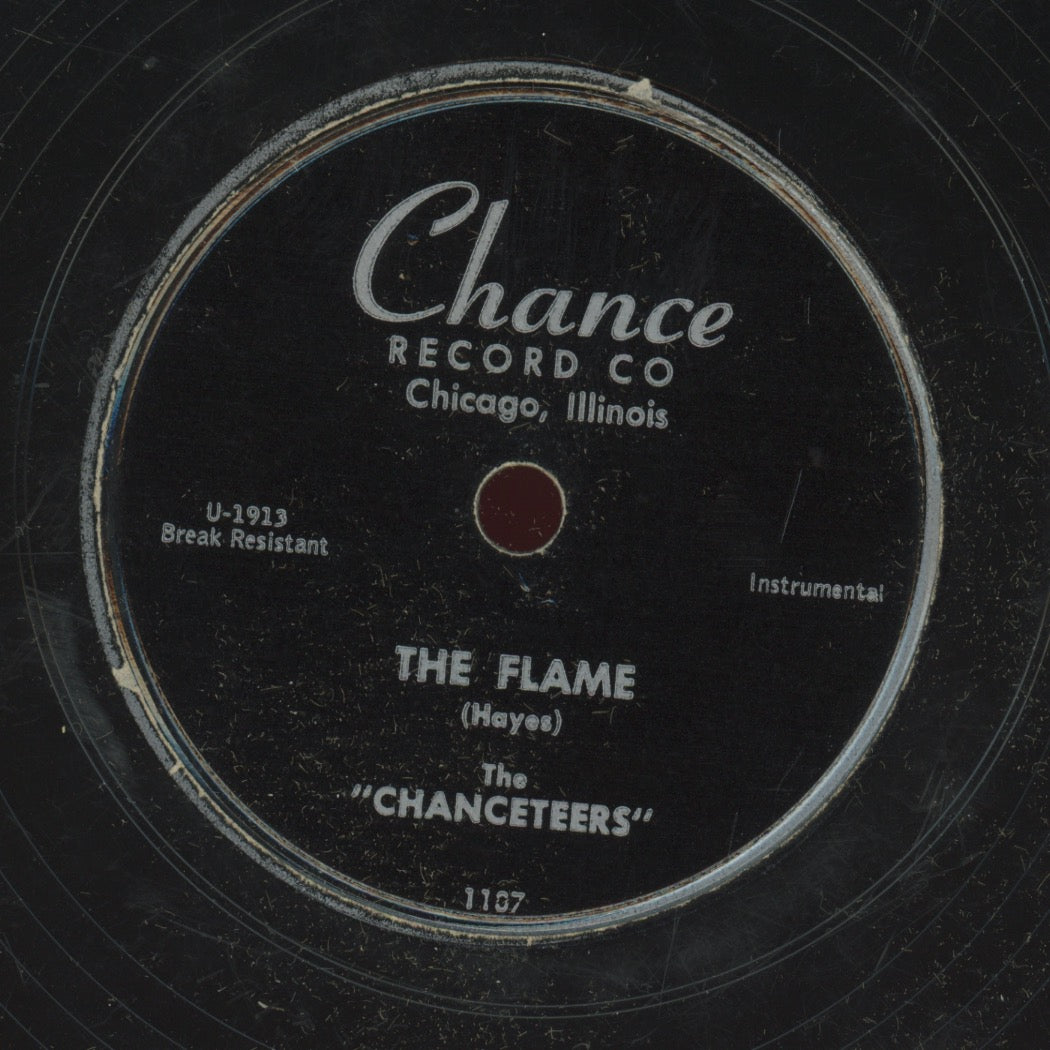 Jazz R&B 78 - The Chanceteers - Night Beat / The Flame on Chance