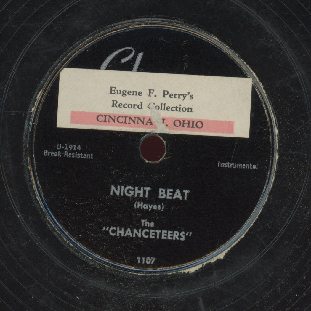 Jazz R&B 78 - The Chanceteers - Night Beat / The Flame on Chance