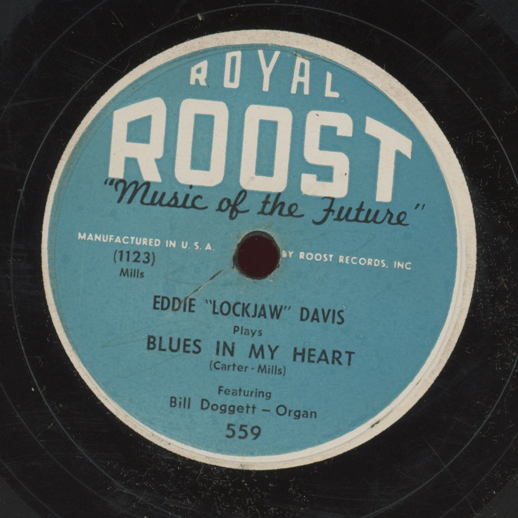 Blues 78 - Eddie "Lockjaw" Davis - Please Don't Talk About Me When I'm Gone / Blues In My Heart on Royal Roost