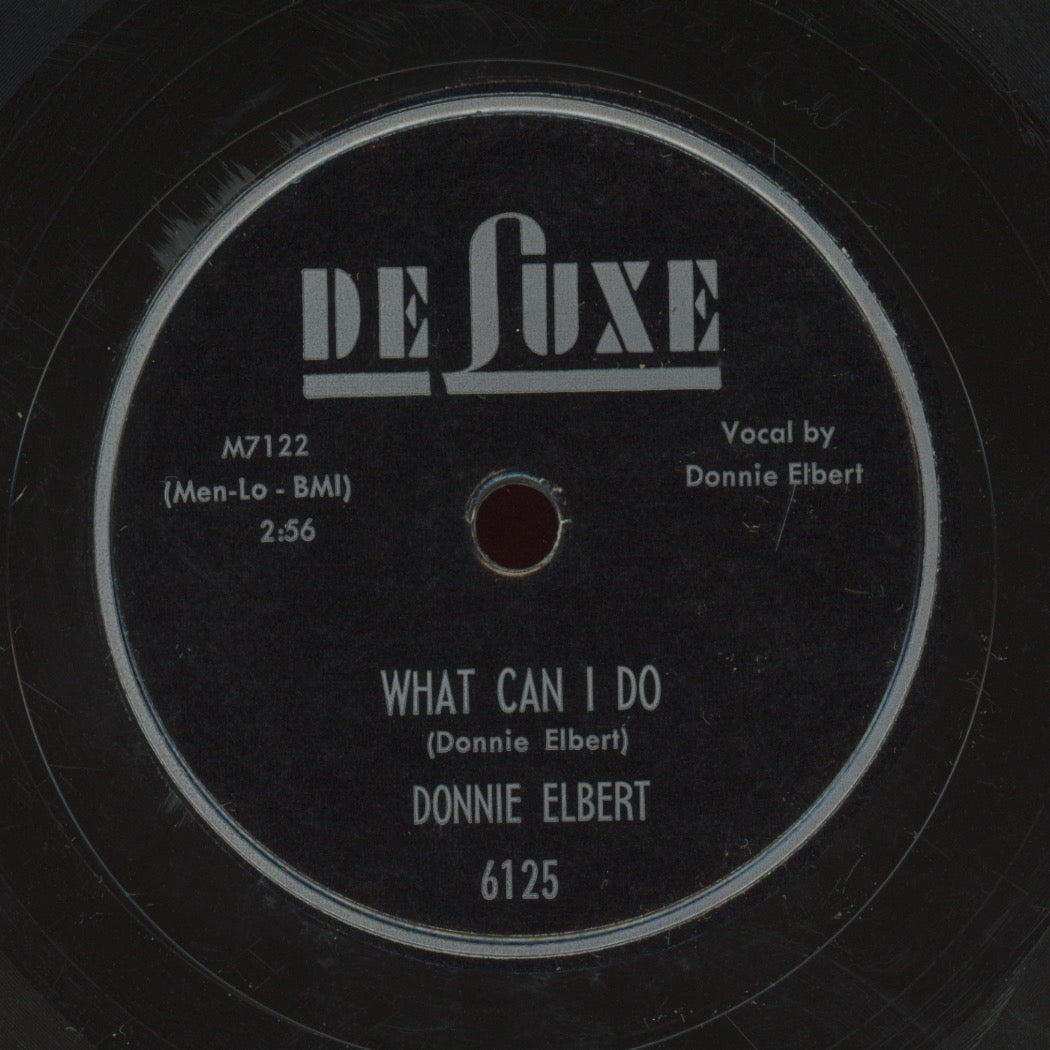 R&B 78 - Donnie Elbert - Hear My Plea / What Can I Do on Deluxe