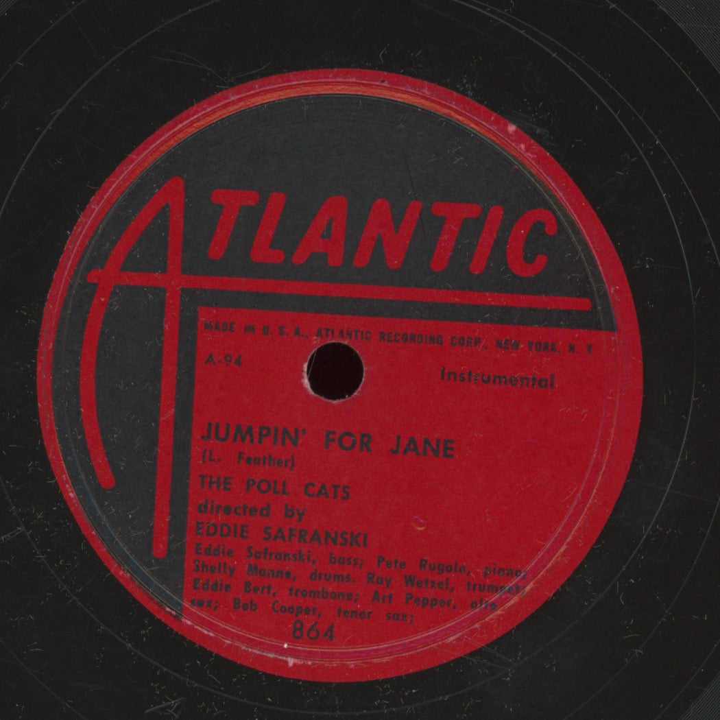 Jazz 78 - The Poll Cats - Jumpin' For Jane / Turmoil on Atlantic Art Pepper