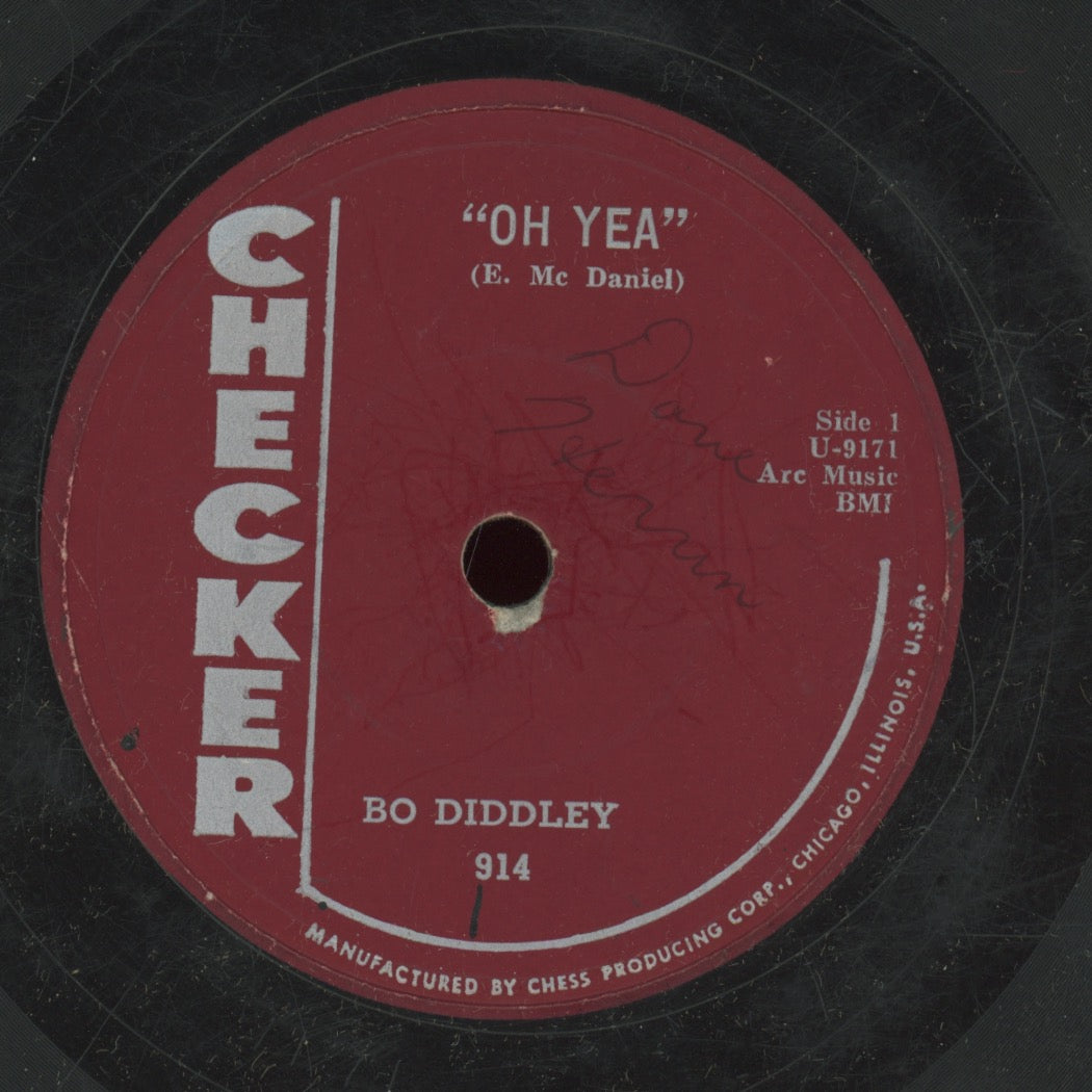 R&B 78 - Bo Diddley - Oh Yea / I'm Sorry on Checker