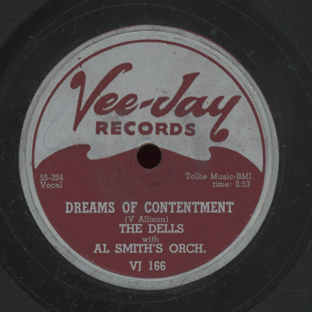 Doo Wop 78 - The Dells -  Zing Zing Zing / Dreams Of Contentment on Vee Jay