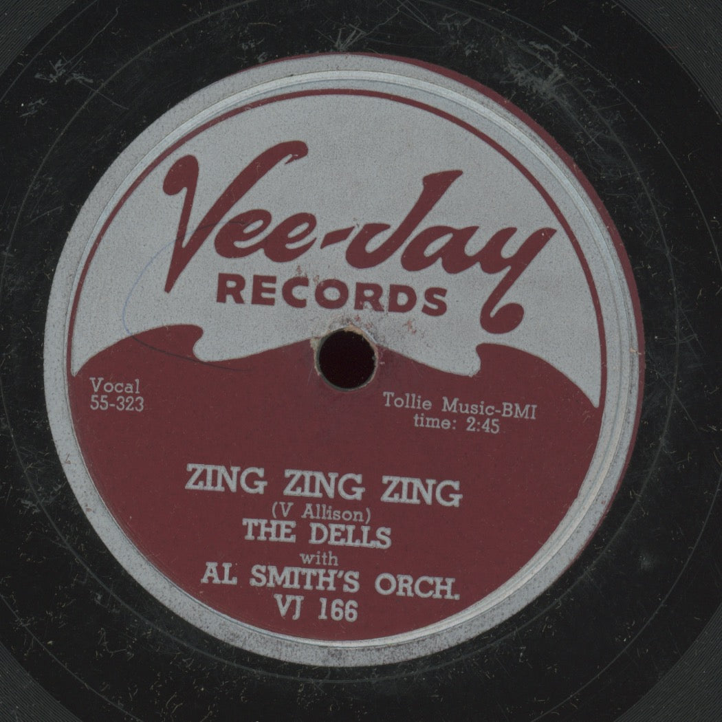 Doo Wop 78 - The Dells -  Zing Zing Zing / Dreams Of Contentment on Vee Jay