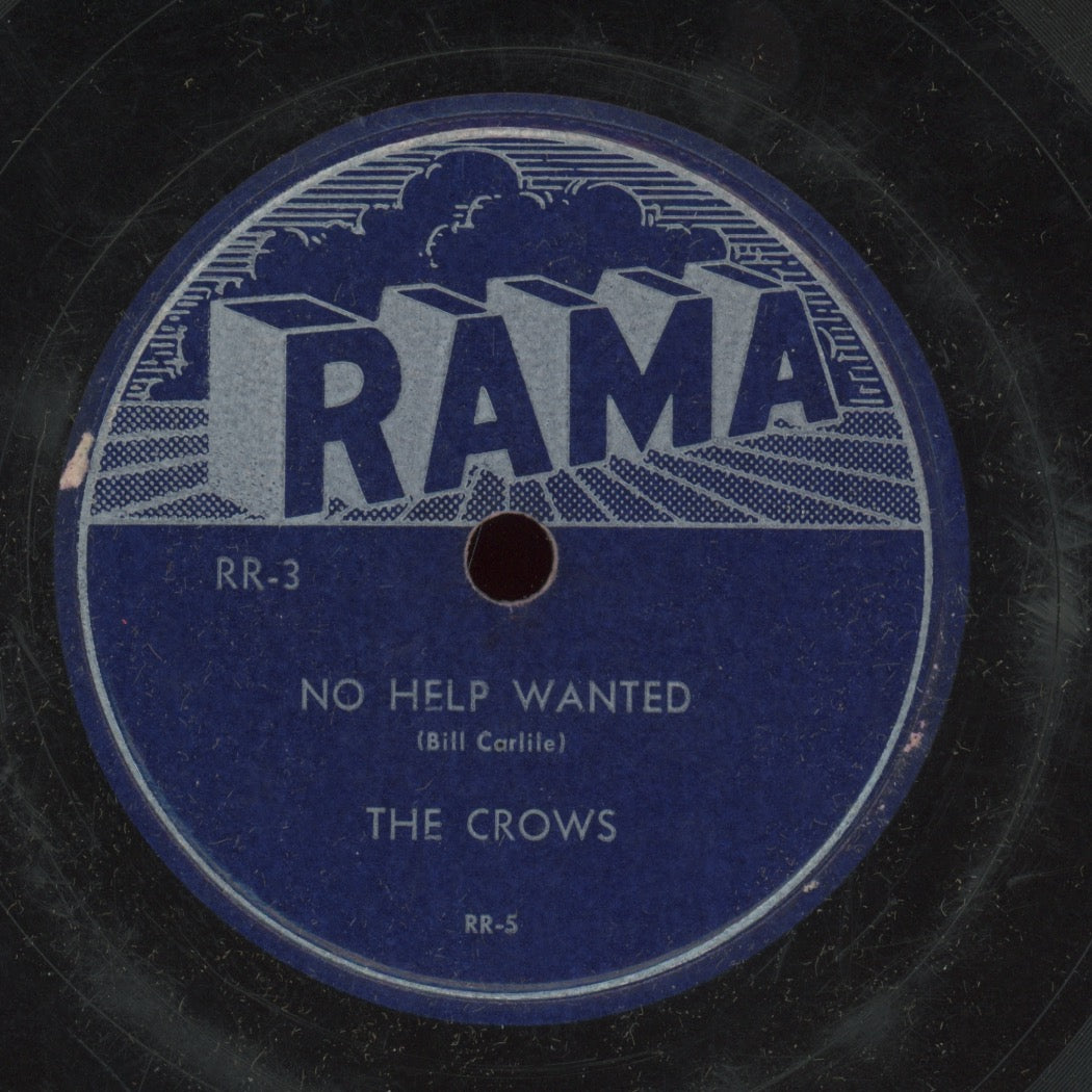 Doo Wop 78 - The Crows - Seven Lonely Days / No Help Wanted on Rama