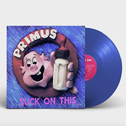 [DAMAGED] Primus - Suck On This [Blue Vinyl]