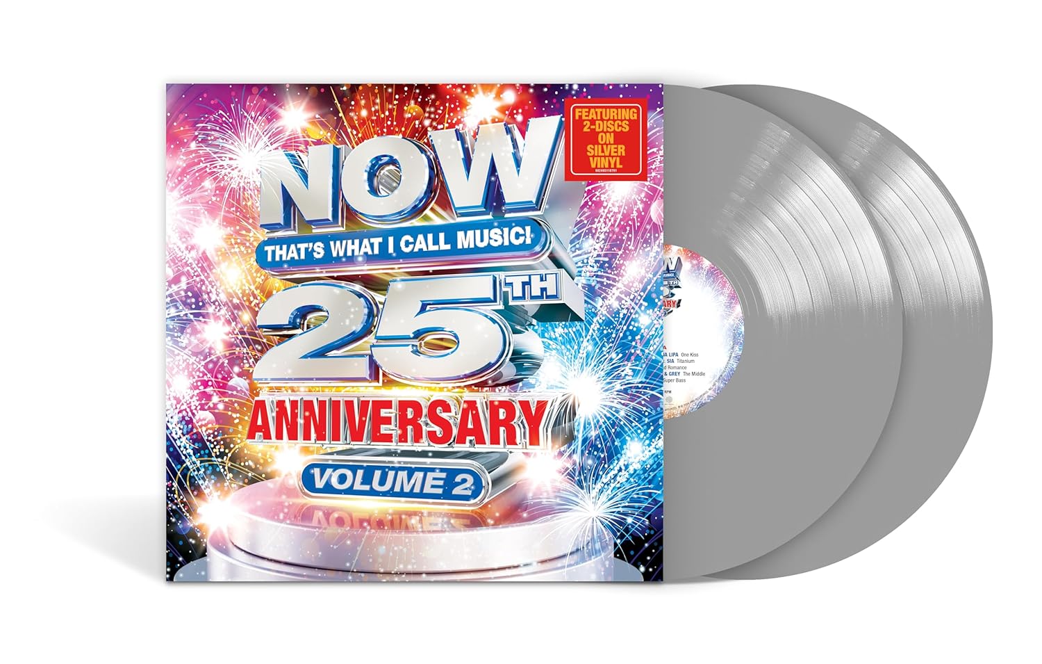 Various Artists - NOW That's What I Call Music! Vol.2 (25th Anniversary) [Silver Vinyl]